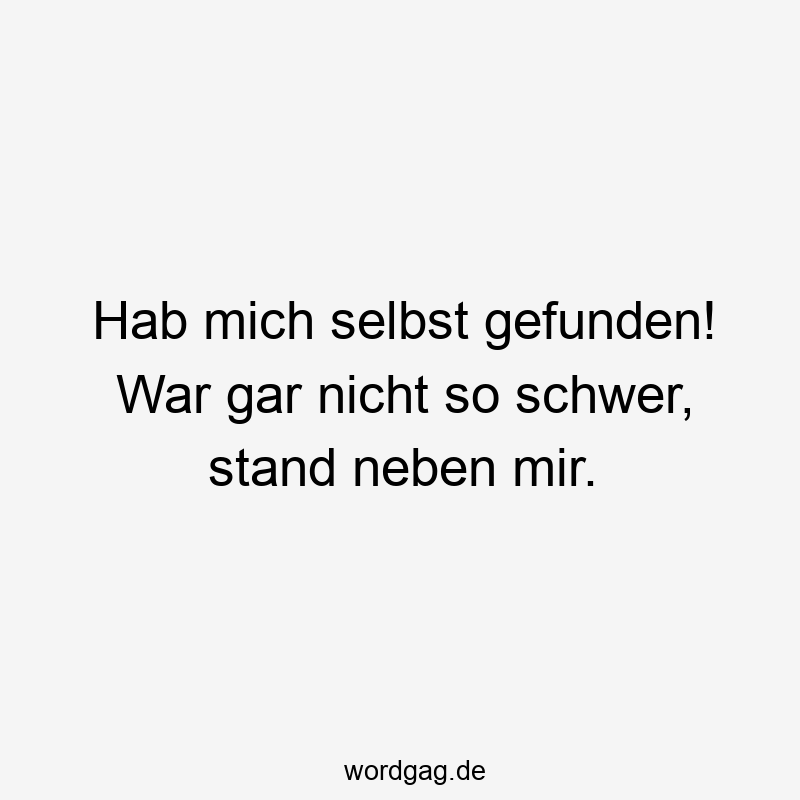 Hab mich selbst gefunden! War gar nicht so schwer, stand neben mir.