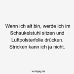 Lustige Stricken Sprüche Wordgag ツ