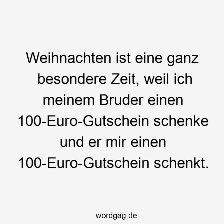 Lustige Gutschein Sprüche Wordgag ツ