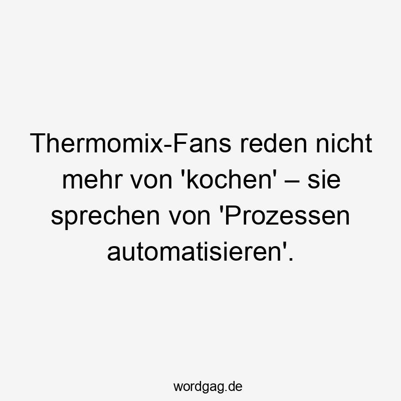 Thermomix-Fans reden nicht mehr von ‚kochen‘ – sie sprechen von ‚Prozessen automatisieren‘.